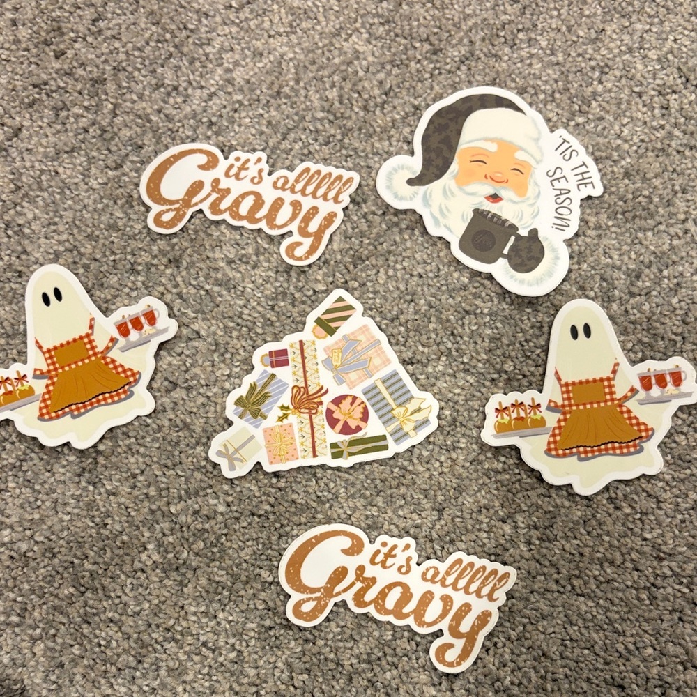 Living fully co stickers